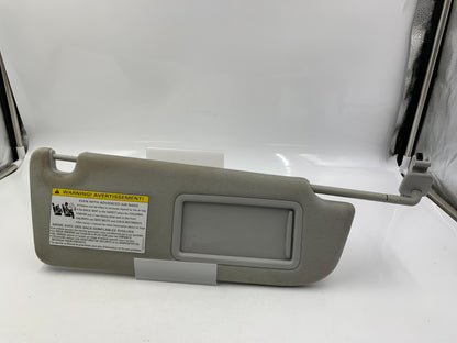 2013-2017 Audi A6 Passenger Sun Visor Gray Illuminated OEM D04B23044