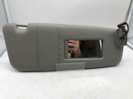2008-2010 BMW 528i Passenger Sun Visor Gray Illuminated OEM B01B35002