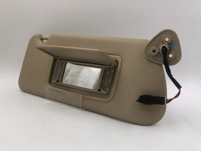 2003-2007 Cadillac CTS Passenger Sun Visor Illuminated Beige D01B34005