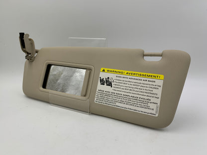 2008-2011 Audi A5 Driver Sun Visor Illumination Beige OEM D04B43063