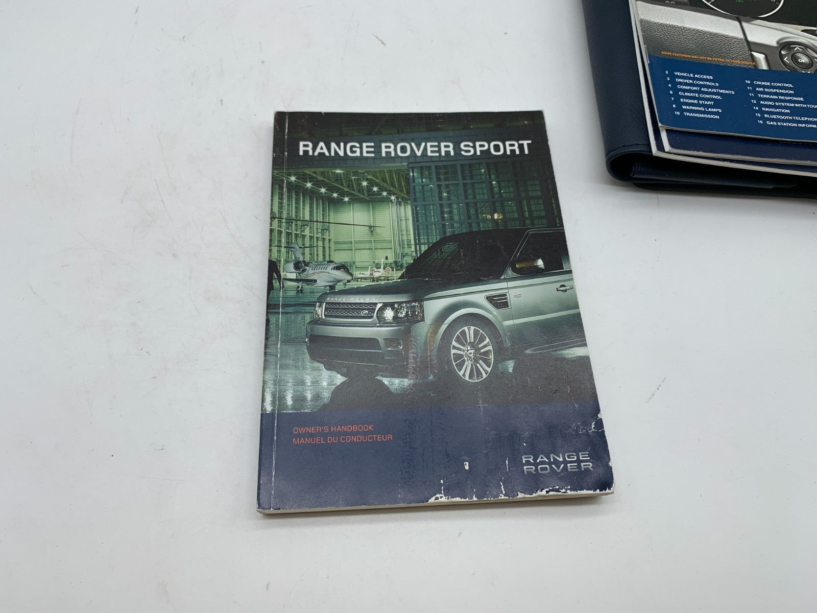 2011 Land Rover Range Rover Sport Owners Manual Set with Case OEM B01B27005