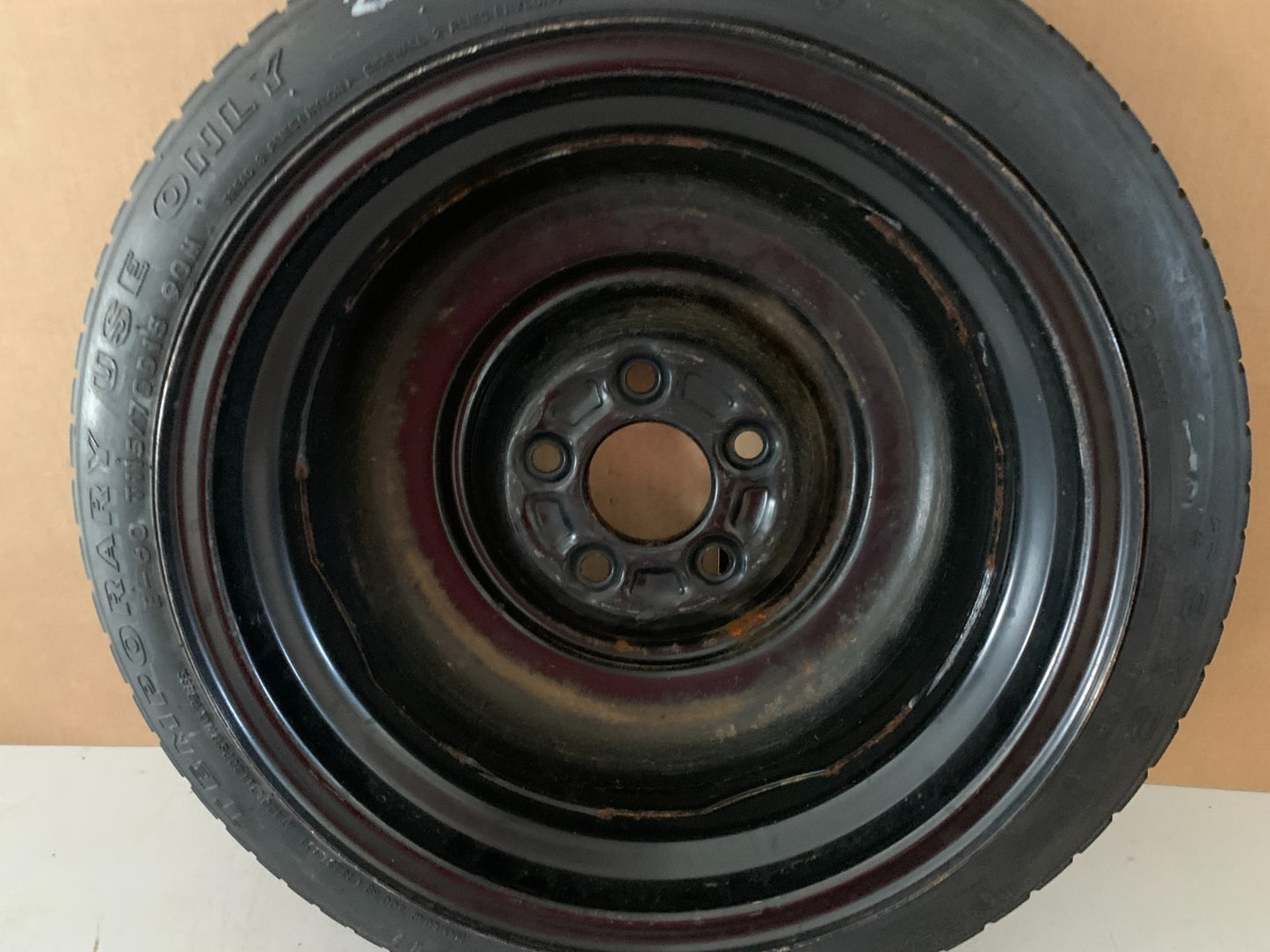 2010-2013 Mazda 3 Mazda3 15" Spare Tire Compact Donut T115/70D15