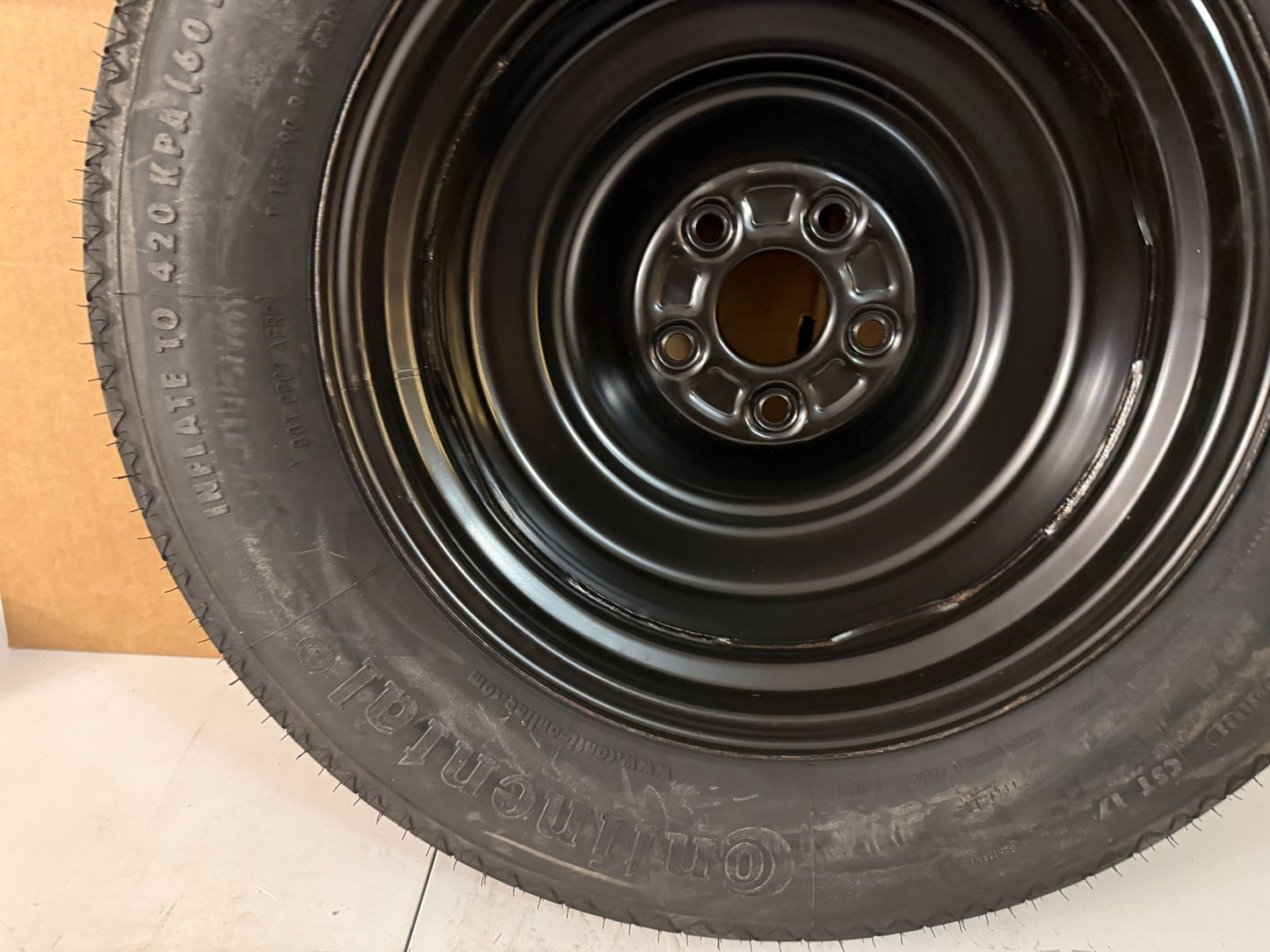 2006-2014 2017-2025 Honda Ridgeline  17" Spare Tire Wheel Compac Donut T16590R17