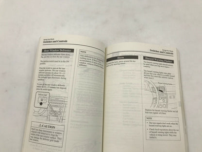 2005 Mazda 3 Owners Manual Set with Case OEM B01B48041