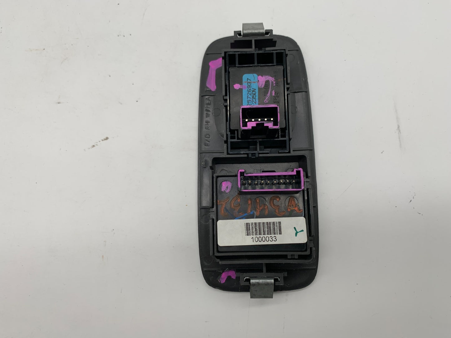 2000-2005 Cadillac DeVille Passenger Power Seat Heater Control OEM