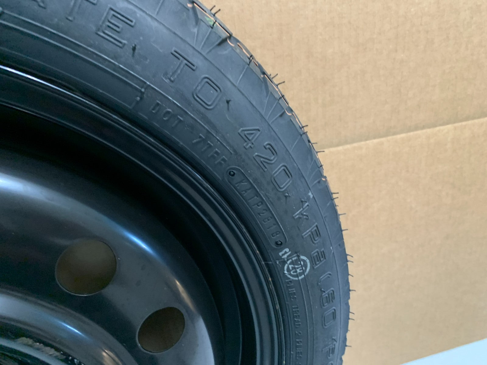 2015-2021 Subaru WRX 17" Spare Tire Wheel Compact Donut T145/70D17
