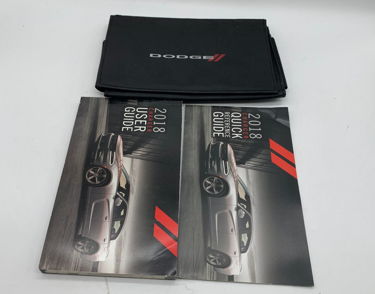 2018 Dodge Charger Owners Manual Set with Case OEM R01B13017