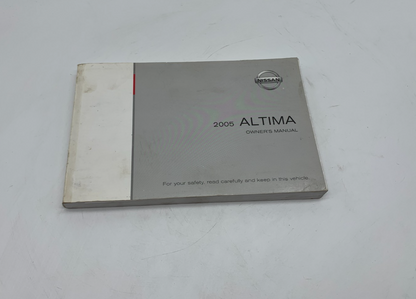 2005 Nissan Altima Owners Manual OEM C03B66006