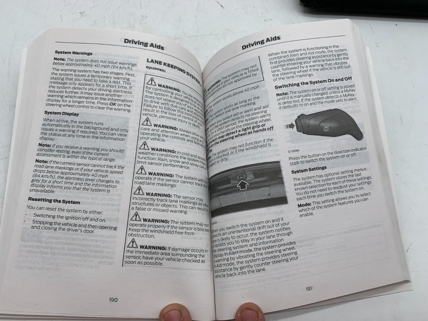 2019 Ford Escape Owners Manual Set with Case OEM A04B35010