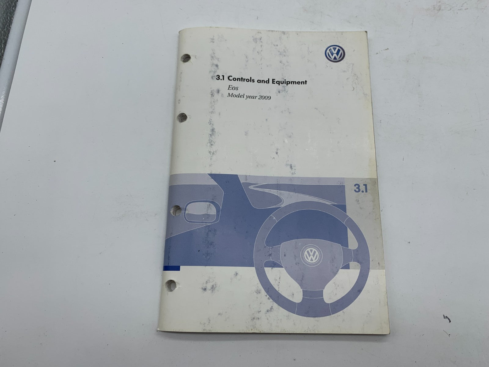 2009 Volkswagen EOS Owners Manual Set with Case OEM