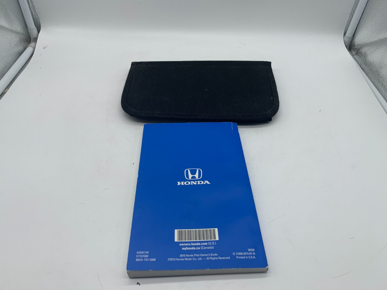 2016 Honda Pilot Owners Manual Set with Case OEM A02B50019