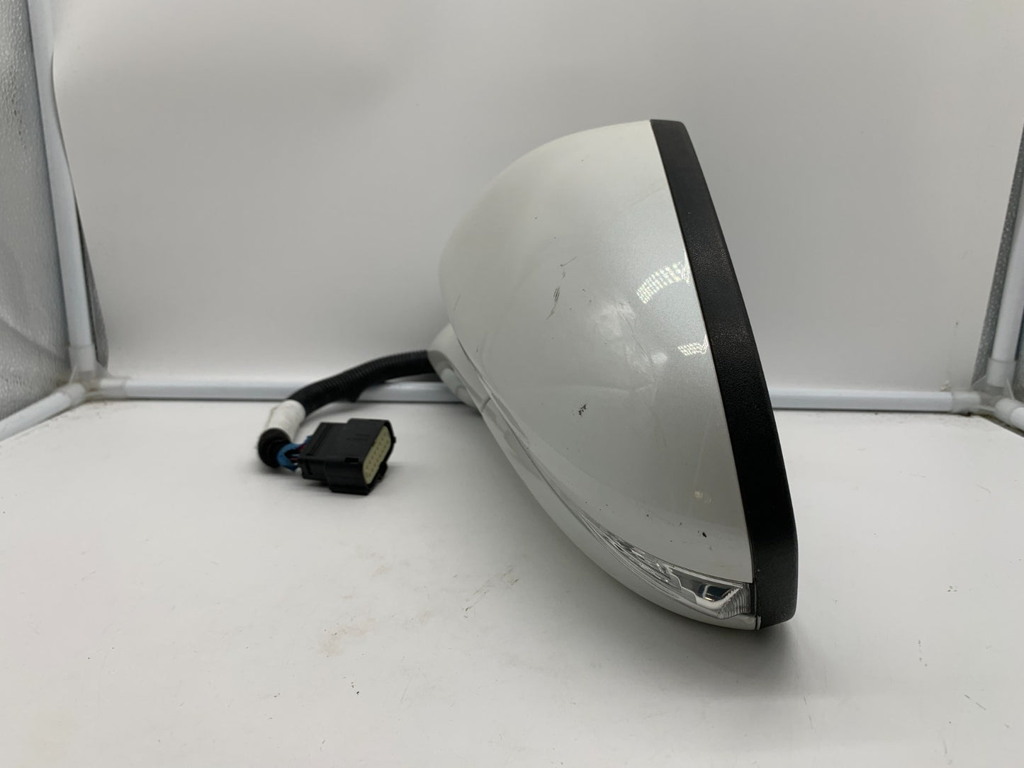 2019-2020 Ford Fusion Driver Side View Power Door Mirror White BSA OEM C04B38003