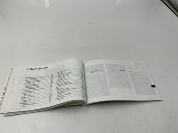 2001 Nissan Altima Owners Manual Handbook OEM I01B48031