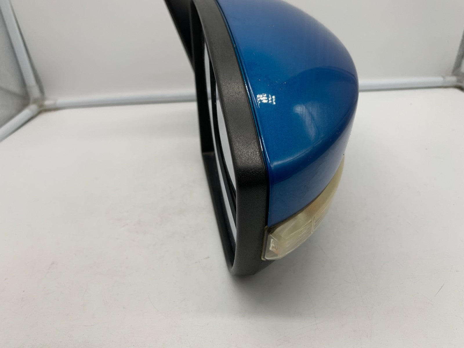 2012-2014 Ford Focus Passenger Side View Power Door Mirror Blue Candy OEM