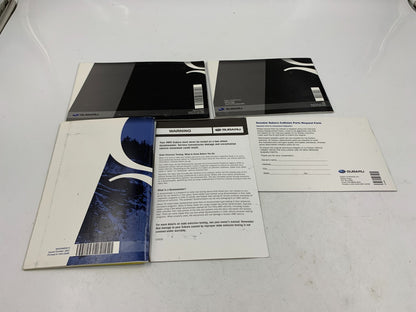 2010 Subaru Legacy Owners Manual Set With Case OEM D02B57008