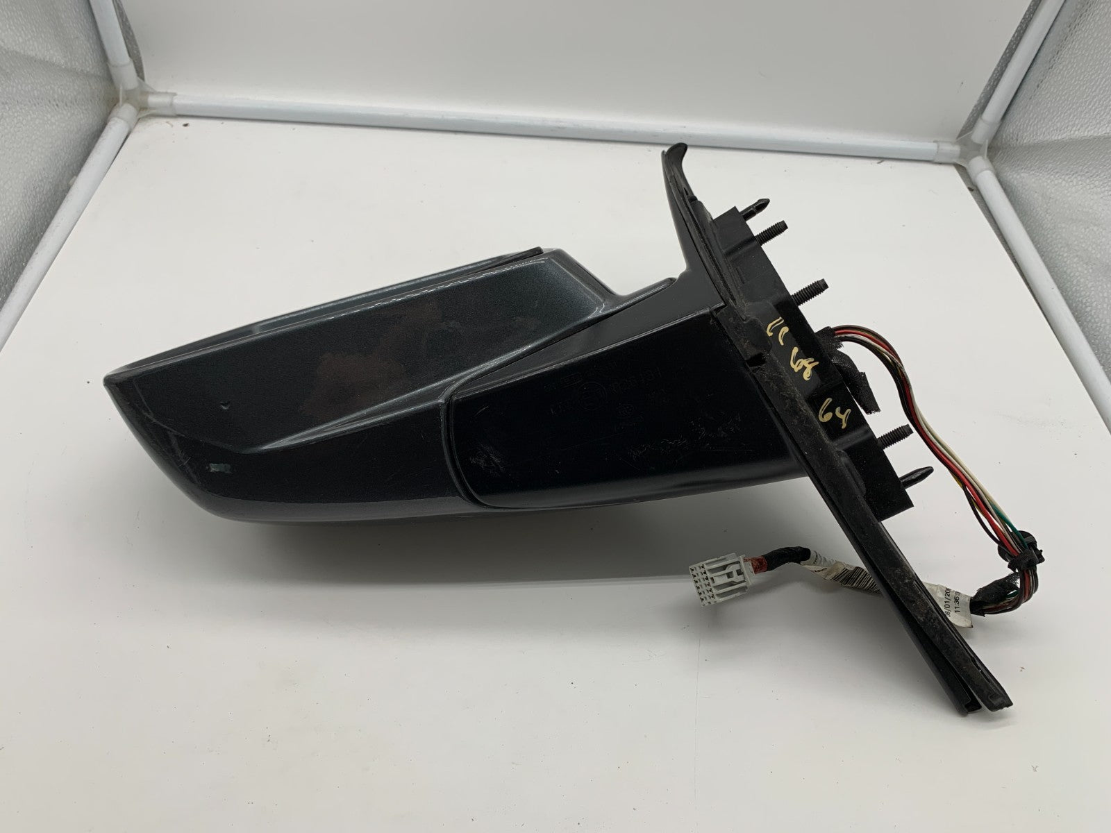 2008-2014 Cadillac CTS Driver Side View Power Door Mirror Gray OEM C01B20050
