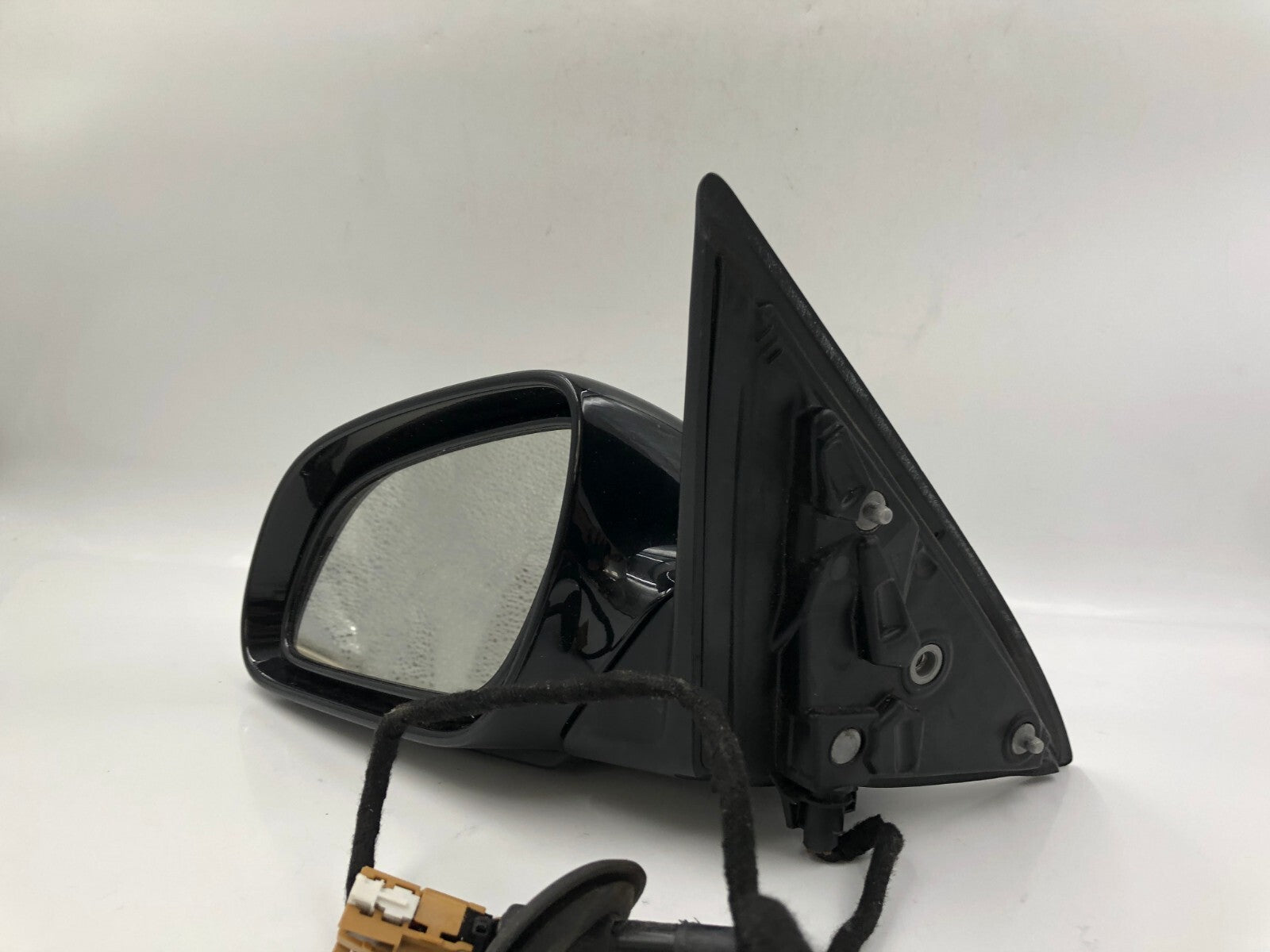 2003-2007 Audi A8 Driver Side View Power Door Mirror Black OEM C02B18003