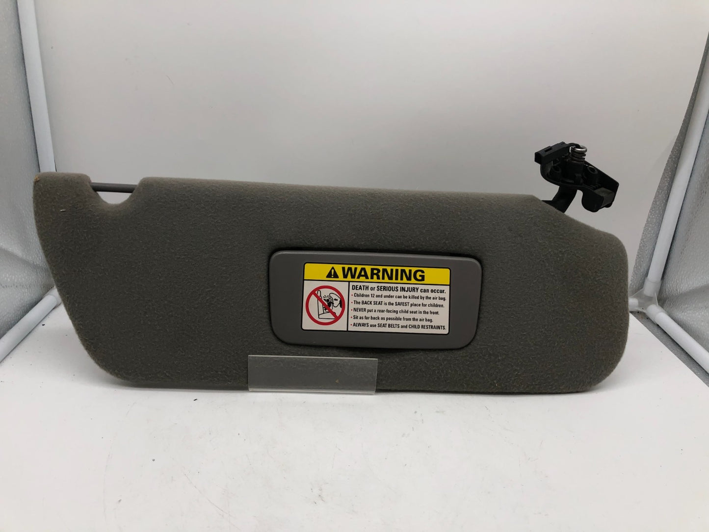 2000 Ford Explorer Passenger Sun Visor Gray Illumination OEM C02B51008