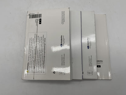 2021 Subaru Legacy Owners Manual Set with Case OEM R01B24033