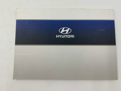 2011 Hyundai Sonata Owners Manual Set with Case OEM C02B36076