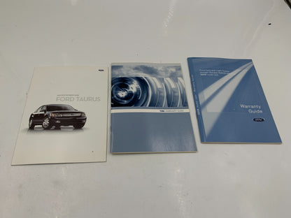 2008 Ford Taurus Owners Manual Set with Case OEM B03B20031