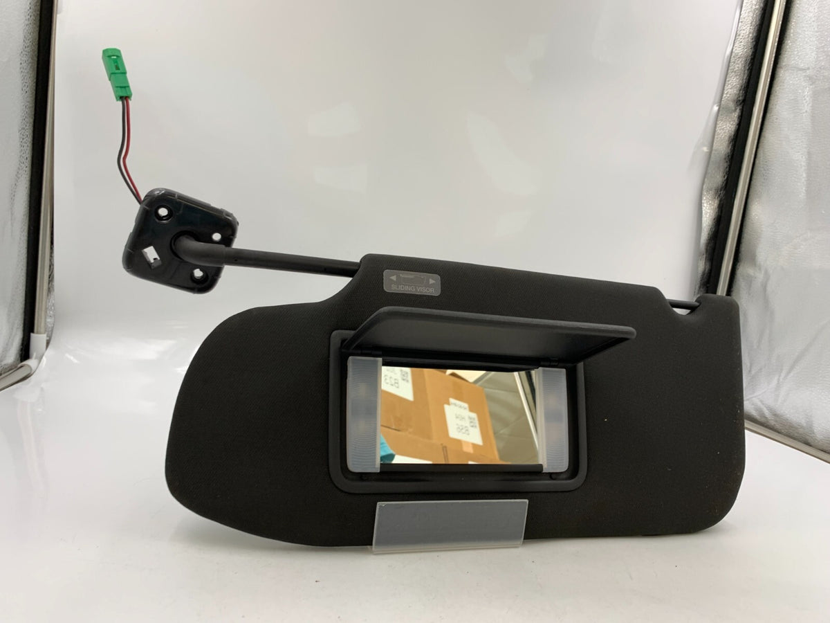 2013-2019 Ford Taurus Driver Sun Visor Sunvisor Illuminated Black OEM C01B02085