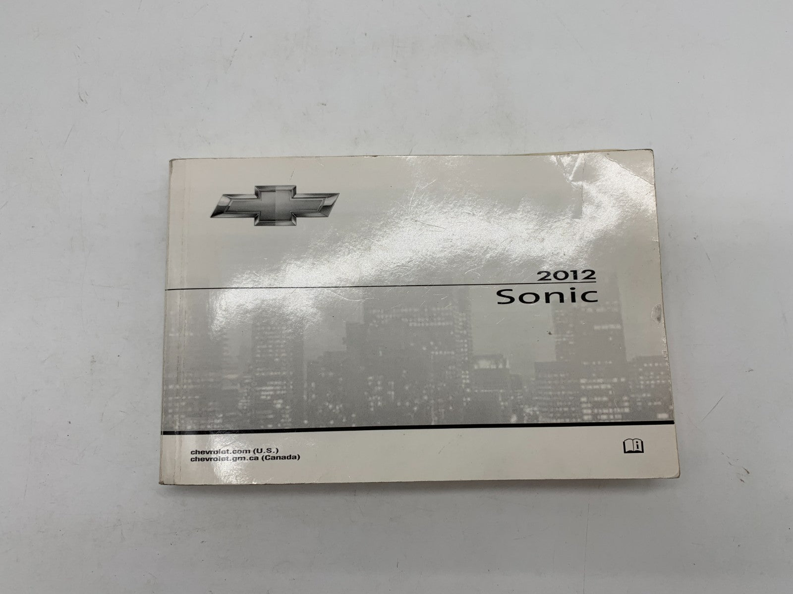 2012 Chevrolet Sonic Owners Manual Set OEM