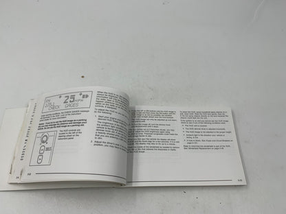 2005 Buick Rendezvous Owners Manual OEM C03B70005