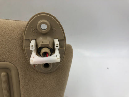 2001-2006 Lexus GS300 Passenger Sun Visor Beige Illuminated OEM E01B51032