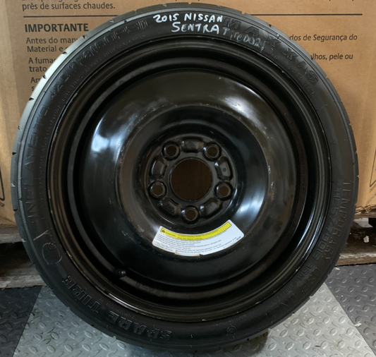 2015-2019 Nissan Sentra 16" Spare Tire Wheel Compact Donut T125/70D16