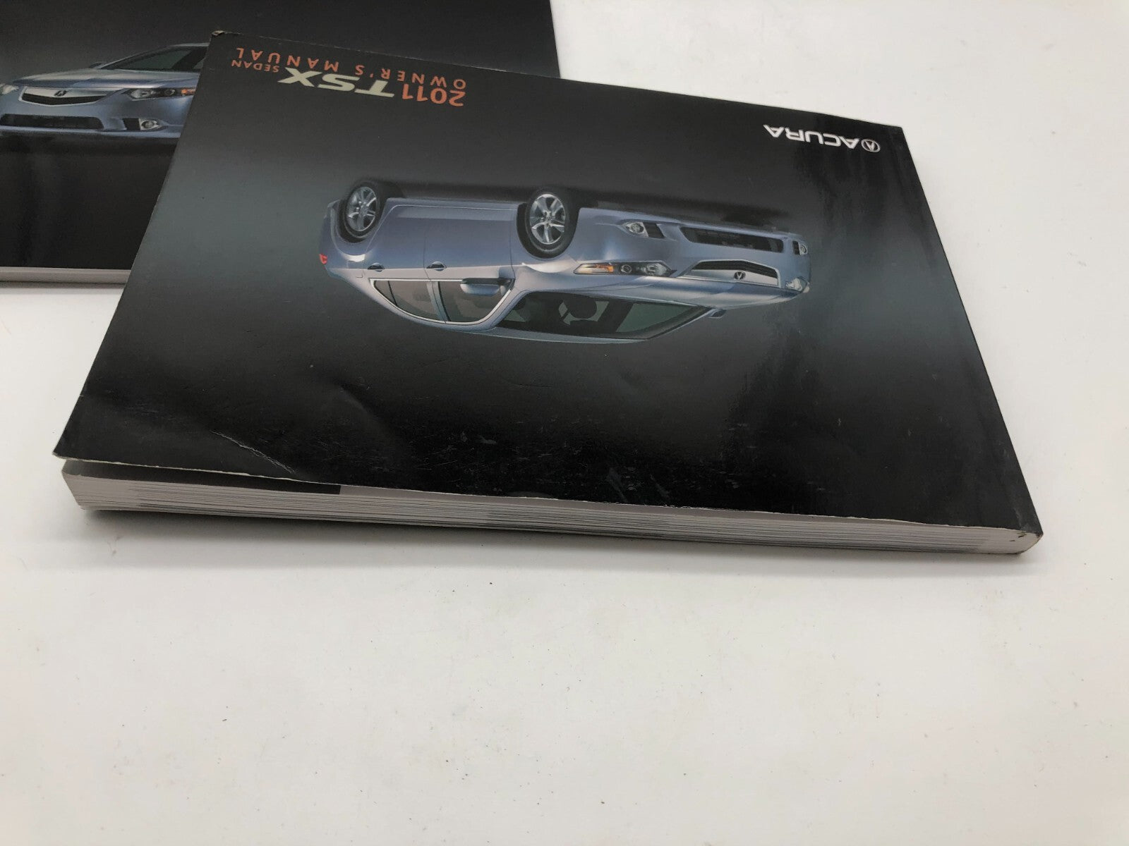 2011 Acura TSX Owners Manual Set with Case OEM A01B10003