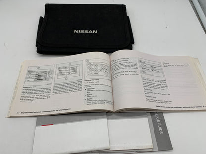 2013 Nissan Versa Sedan Owners Manual Set with Case OEM
