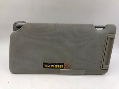 2003-2006 Honda Fit Passenger Sun Visor Gray OEM B02B12037