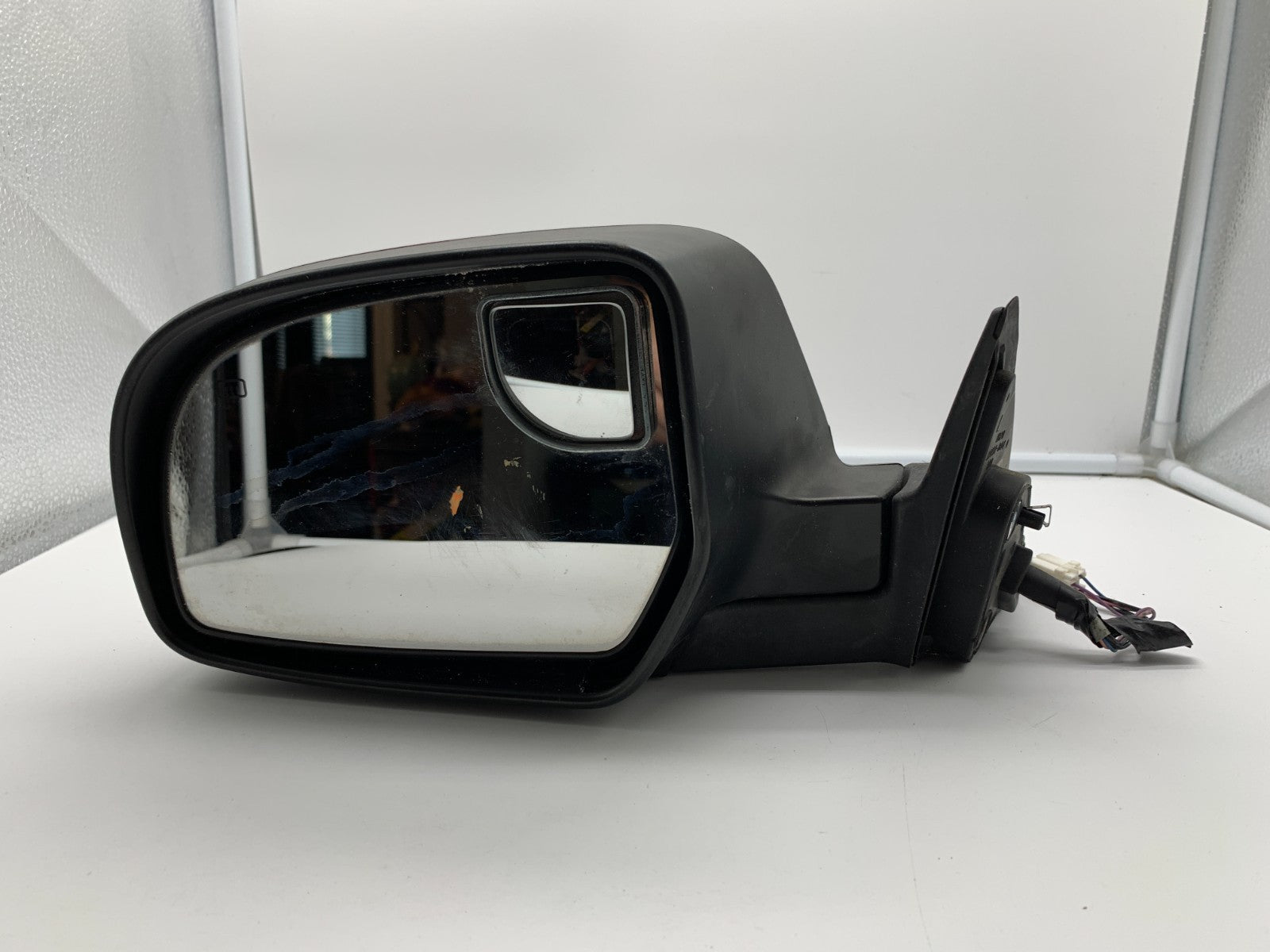 2011-2014 Subaru Legacy Driver Side View Power Door Mirror Red OEM A03B23002