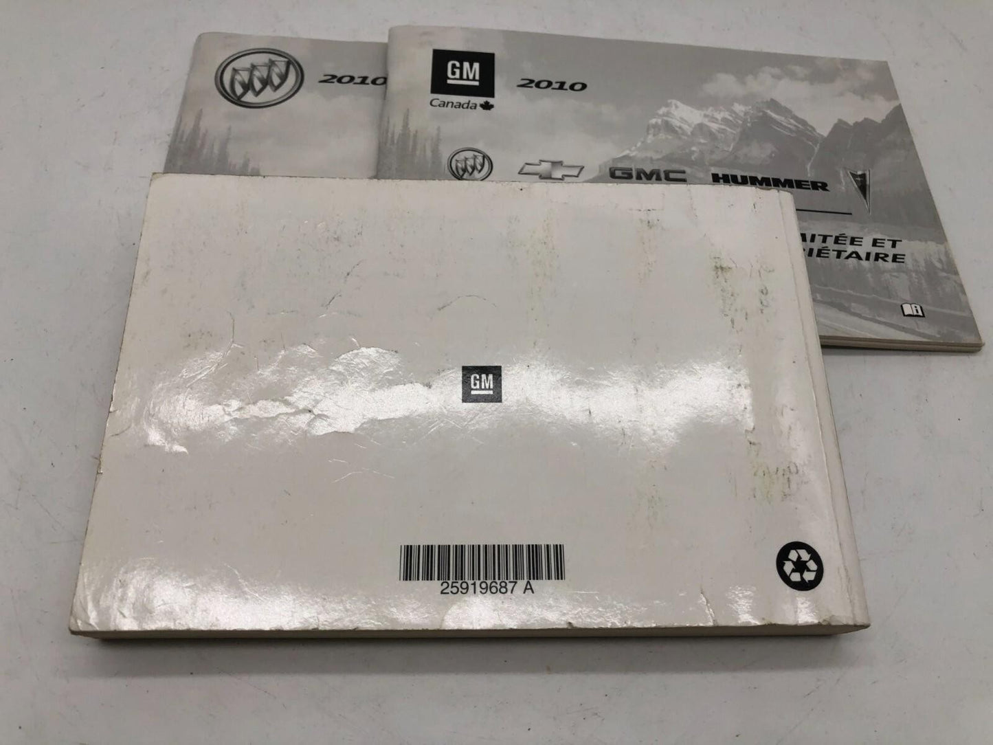 2010 Buick Allure Owners Manual Set OEM D02B62010