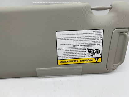 2014-2018 Mazda 3 Sedan Passenger Sun Visor Gray OEM A01B48003