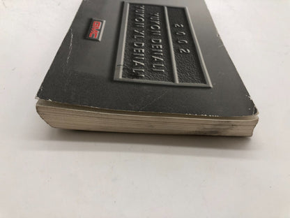 2002 GMC Yukon 1500 Owners Manual with Case OEM C01B53027