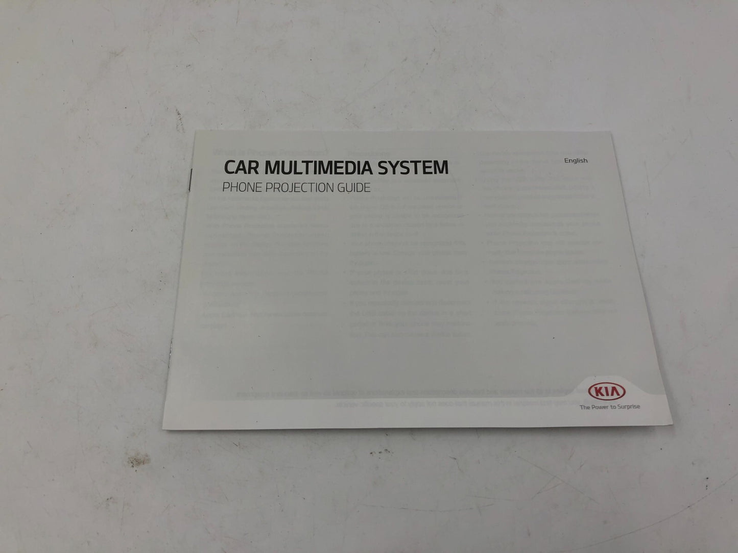 2018 Kia Optima Owners Manual Set with Case OEM A04B05008