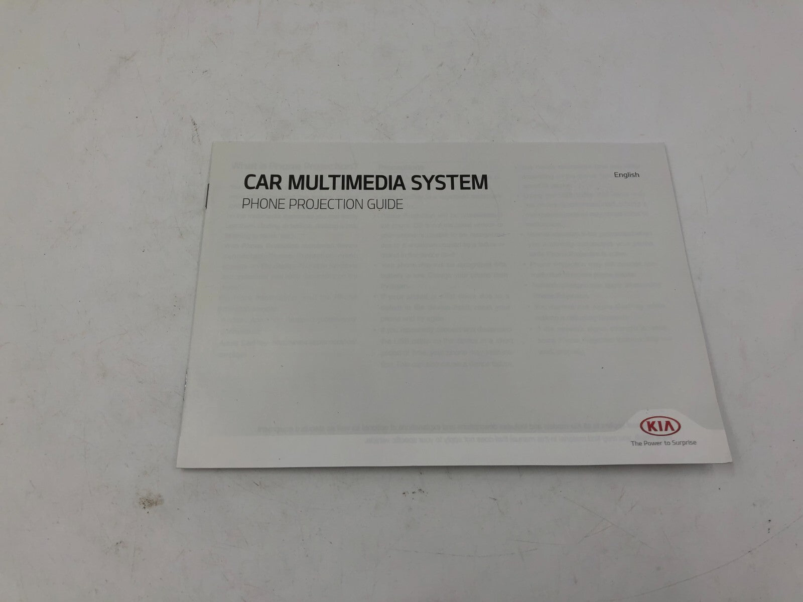 2018 Kia Optima Owners Manual Set with Case OEM A04B05008