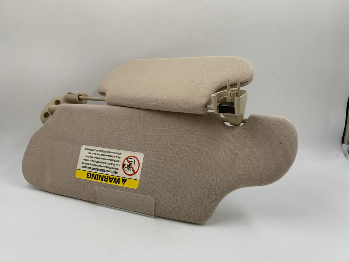 2000-2003 Mercury Sable Passenger Sun Visor Beige Illuminated OEM A03B38054