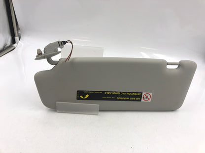 2009-2012 Audi A4 Passenger Sun Visor Sunvisor Gray Illuminated OEM D02B06049