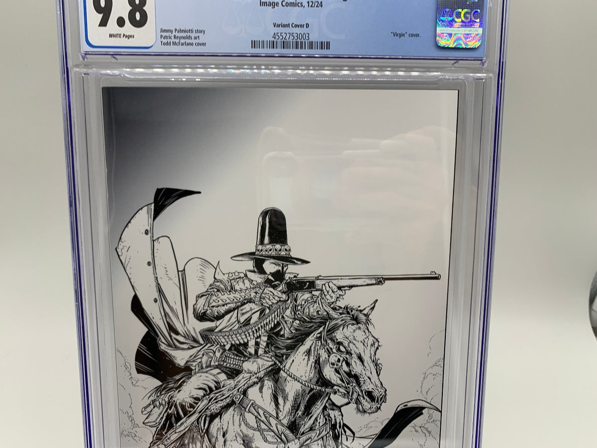 Deadly Tales of the Gunslinger #1 CGC 9.8 1:50 B&W Virgin Incentive McFarlane