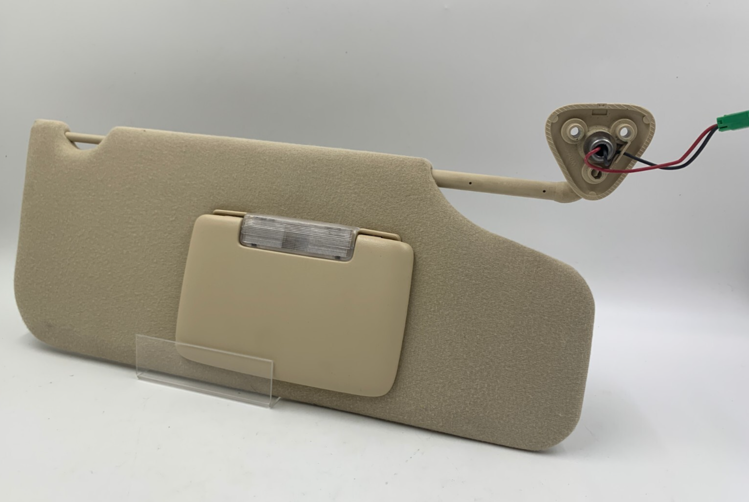 2008-2009 Ford Taurus X Passenger Sun Visor Sunvisor Beige Illuminated D01B52066