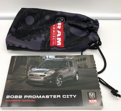 2022 Ram Promaster City Owners Manual with Case OEM R01B37002
