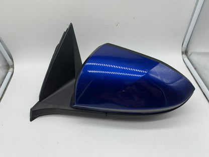 2022-2024 Hyundai Tucson Driver Side View Power Door Mirror Blue BSA A02B02028