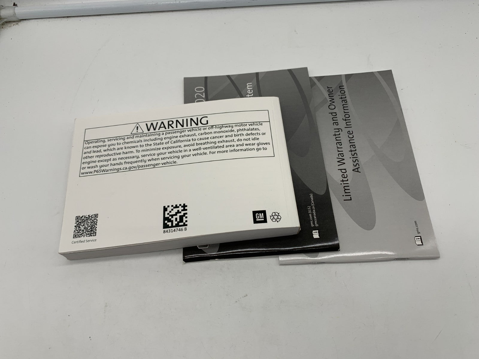 2020 GMC Terrain Denali Owners Manual Set OEM D01B62012