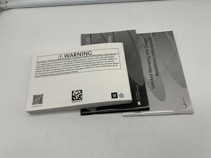 2020 GMC Terrain Denali Owners Manual Set OEM D01B62012
