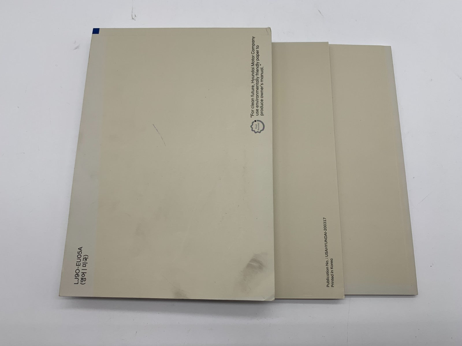 2021 Hyundai Kona Owners Manual Set OEM B03B52003