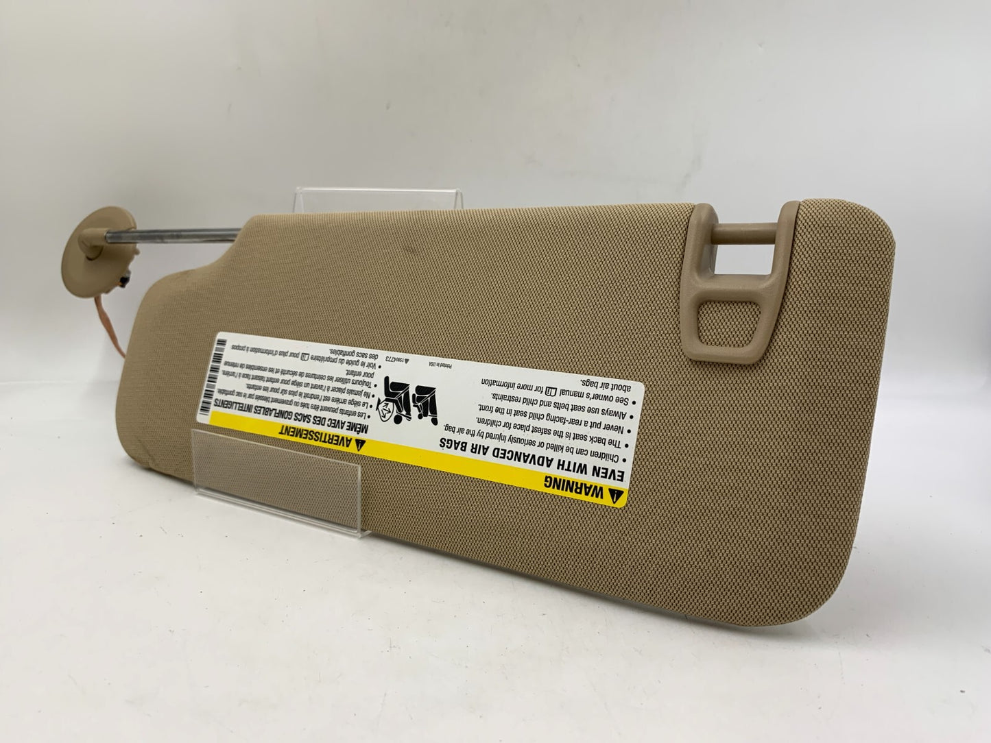 2005-2009 Buick Lacrosse Passenger Sun Visor Gray Illumination OEM B03B49033