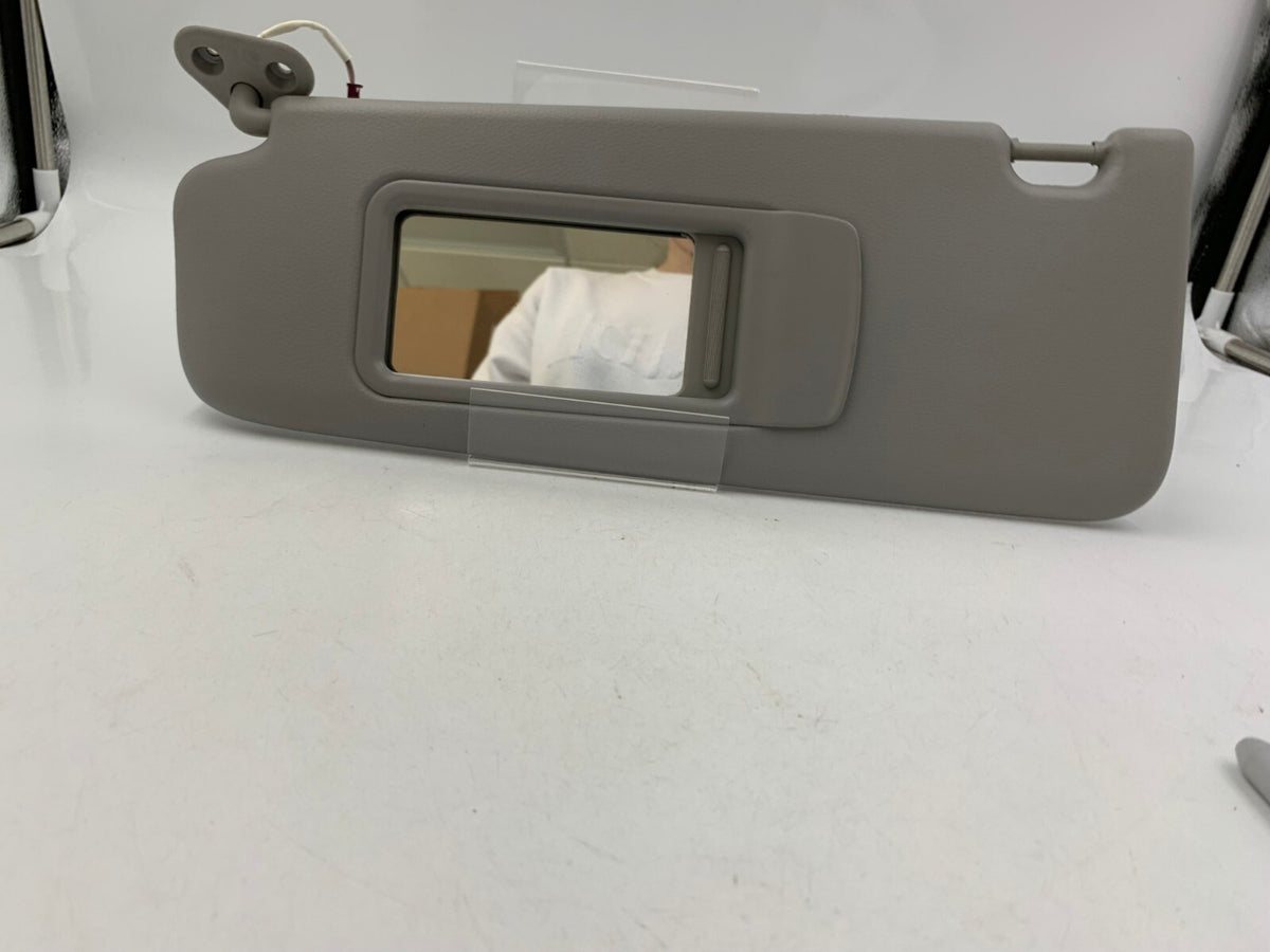 2008-2009 BMW 535i Driver Sun Visor Gray Illuminated OEM C01B39053